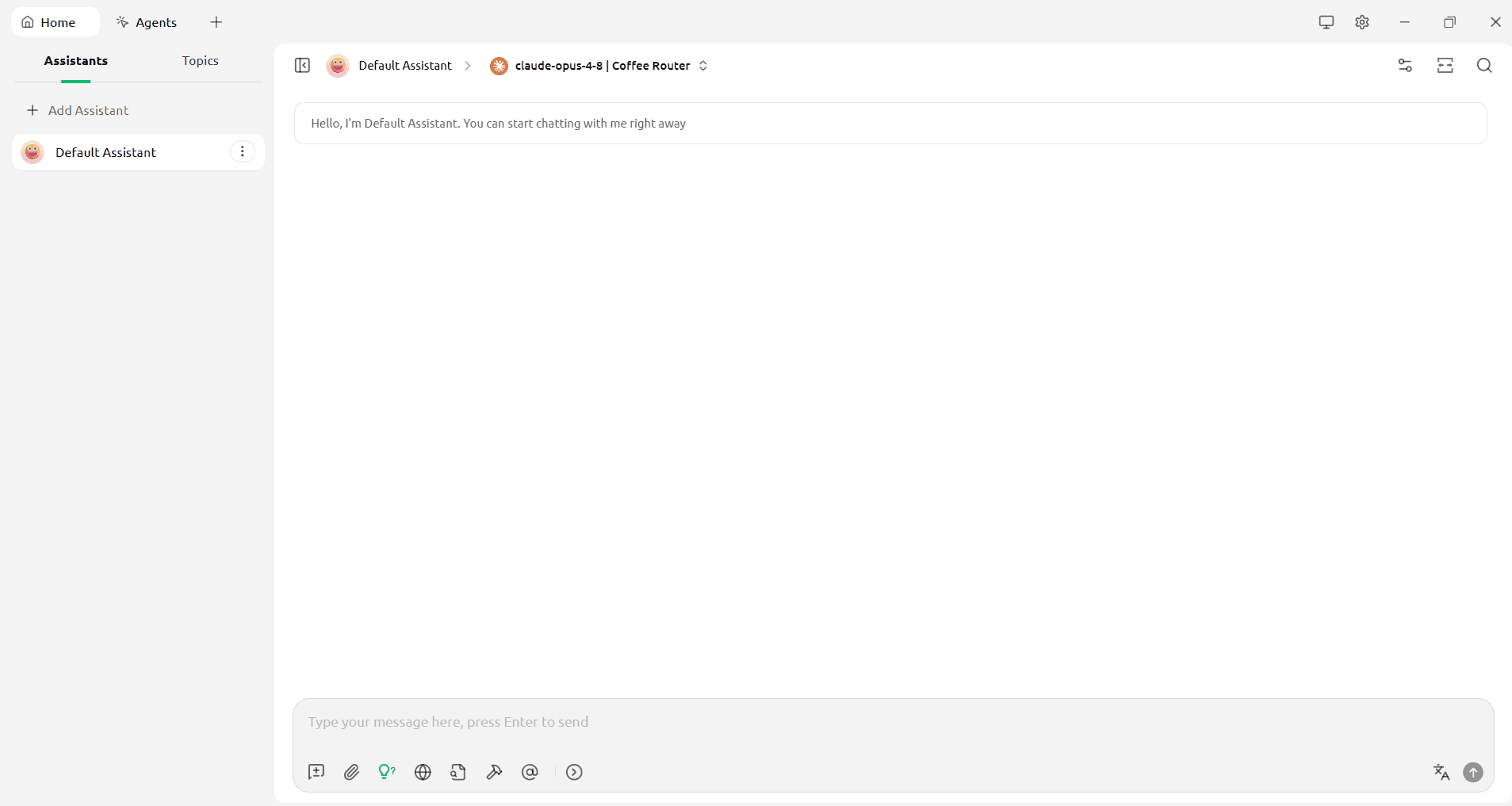 Switch to Chat Page