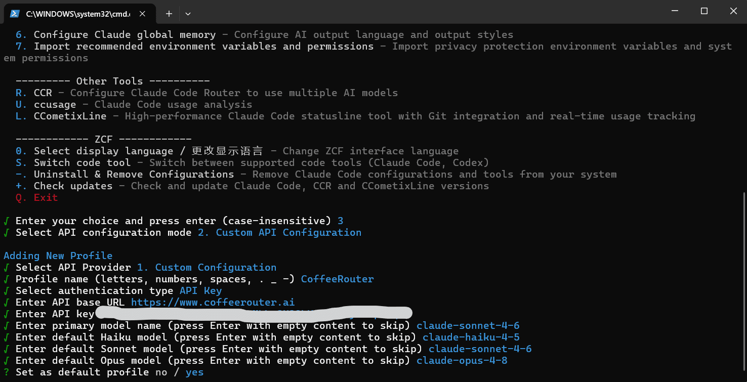 Configure Claude Code model mappings